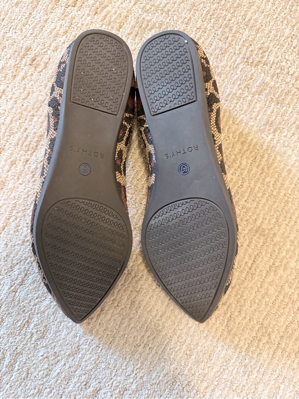 EUC Rothy's size 10 - The Point Leopard - Picture 3 of 4